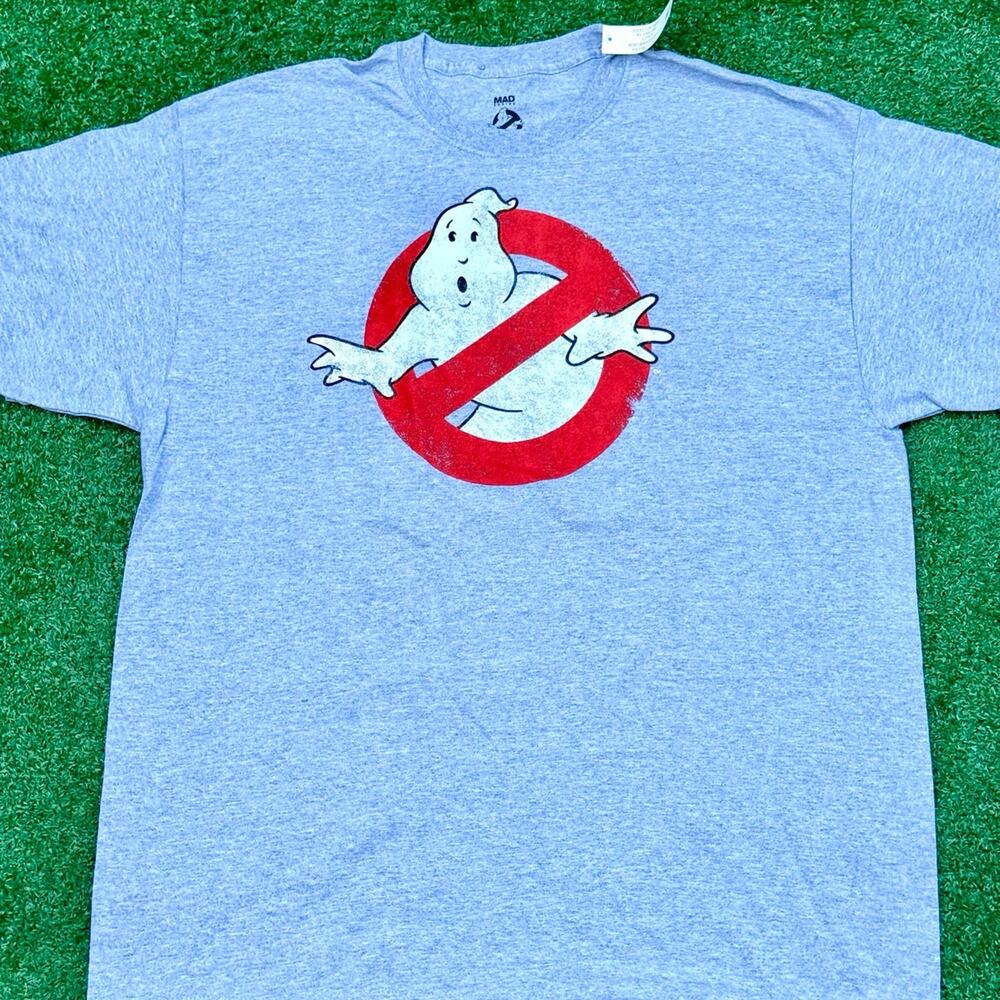 MAD ENGINE Ghostbusters T Shirt Grey New with Tag